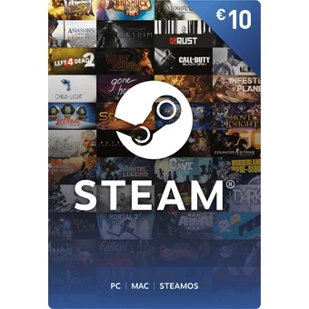 Steam Pre-Paid Card 10€