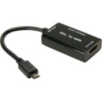 PT ad. MHL 2.0 MICRO B (M)/ HDMI 1.4V (F)