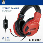 Big Ben Stereo Gaming Headset V.3 Official Licence Red PS4/PS5