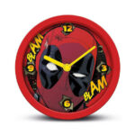 Pyramid Επιτραπέζιο Ρολόι με Ξυπνητήρι Deadpool Blam Blam Κόκκινο 16cm GP85893