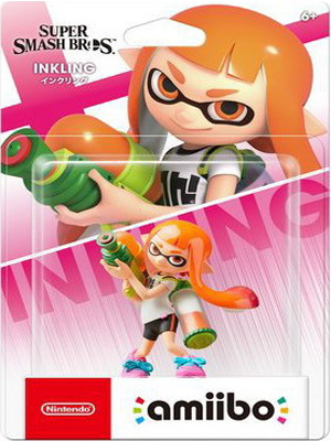 Nintendo Amiibo Super Smash Bros - Inkling
