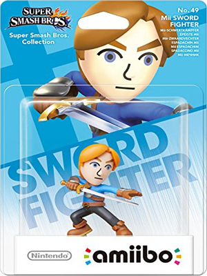 Nintendo Amiibo Super Smash Bros - Mii Swordfighter
