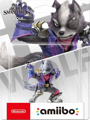 Nintendo Amiibo Super Smash Bros - Wolf
