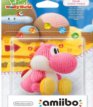 Amiibo Yarn Yoshi Pink