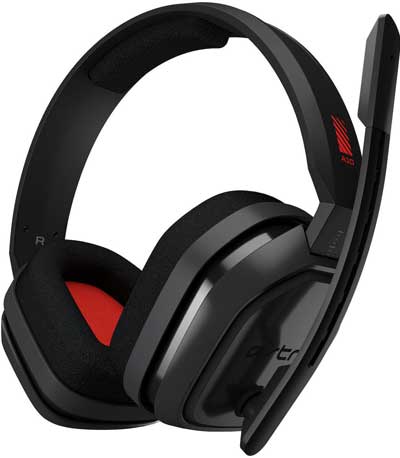 Astro A10 Gaming Headset Grey/Red