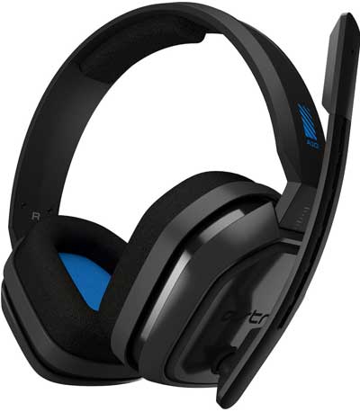 Astro A10 Gaming Headset Grey/Blue