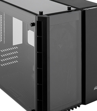 Corsair Crystal 280X Micro-ATX Case Black (CC-9011134-WW)