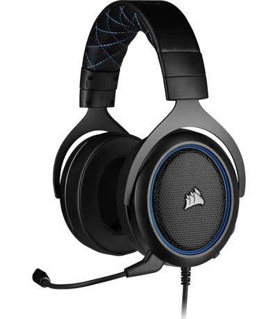 Corsair Headset Wired HS50 PRO Blue