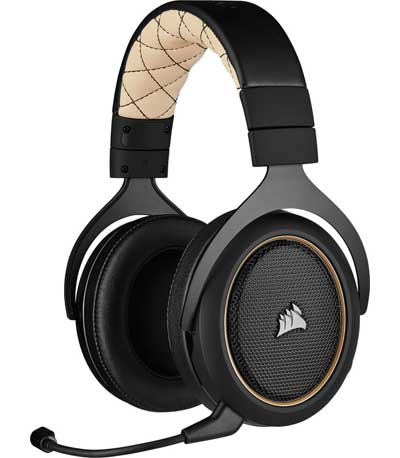 Corsair Wireless HS70 Pro - Gaming Ακουστικά - Cream (CA-9011210-EU)
