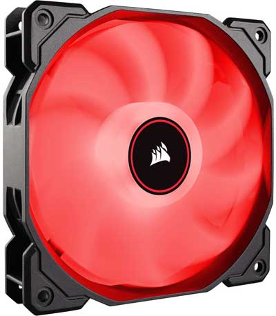 CORSAIR AF140 PRO Red Led 140MM - FAN - Single Pack (CO-9050086-WW)