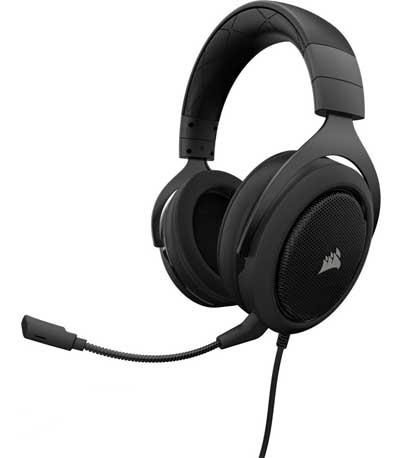Corsair Headset HS50 - Carbon (CA-9011170-EU)