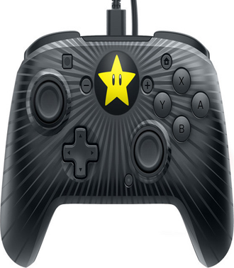 PDP Gaming Conroller Faceoff Super Mario Star