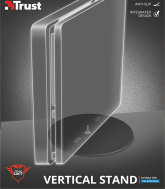 Trust Gxt 710 Vertical Stand Κατάλληλο για PS4 Pro & PS4 Slim (22163)