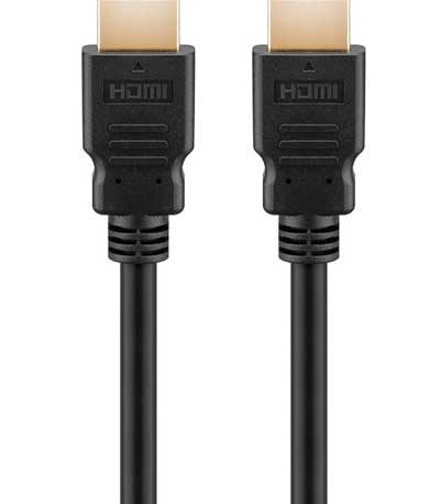 GOOBAY καλώδιο HDMI με Ethernet 51822, 4K 3D, 30AWG, CCS, 5m