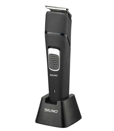 BRUNO Κουρευτική μηχανή 4 σε 1 BRN-0023, wet & dry, 6 εξαρτήματα, μαύρη