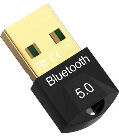 USB adapter BT-006, Bluetooth 5.0 EDR, μαύρο