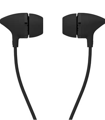 UIISII earphones C100, μαύρο