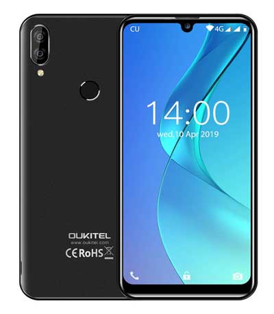 OUKITEL Smartphone C16 Pro, 5.71", 3/32GB, Quadcore, 2600mAh, μαύρο