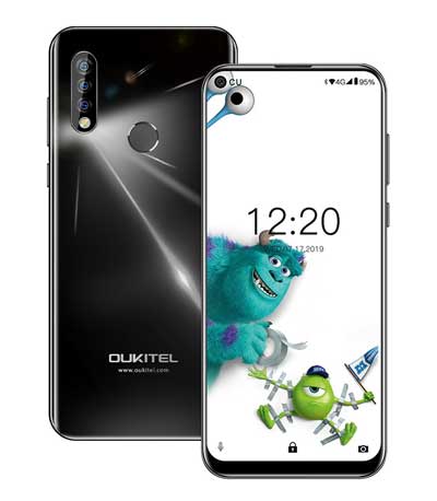 OUKITEL Smartphone C17 Pro, 6.35", 4/64GB, Octacore, 3900mAh, μαύρο