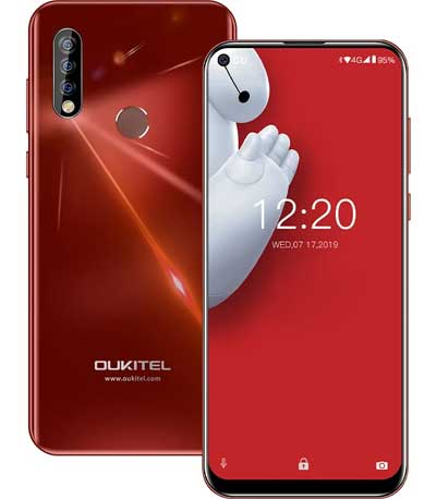 OUKITEL Smartphone C17 Pro, 6.35", 4/64GB, Octacore, 3900mAh, πορτοκαλί