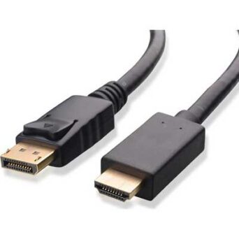 POWERTECH καλώδιο DisplayPort 1.2v(M) σε HDMI 1.4v(M), PTN3361, CCS, 1m