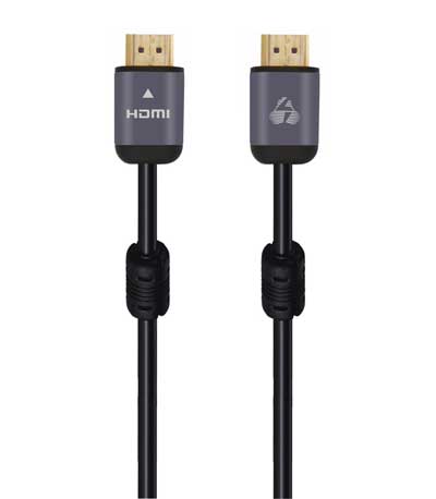 POWERTECH καλώδιο HDMI 2.0 CAB-H097 prime, 4k 3D, Copper, μαύρο, 3m