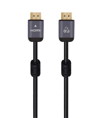 POWERTECH καλώδιο HDMI 2.0 CAB-H098 prime, 4k 3D, Copper, μαύρο, 5m