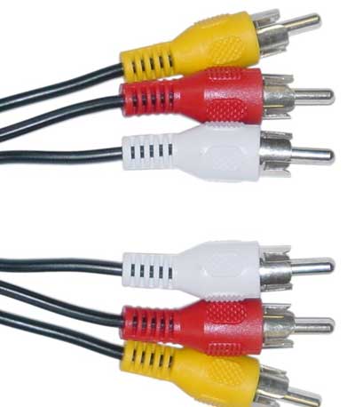 POWERTECH Καλώδιο 3x RCA Male σε 3x RCA Male CAB-R004, 1.5m