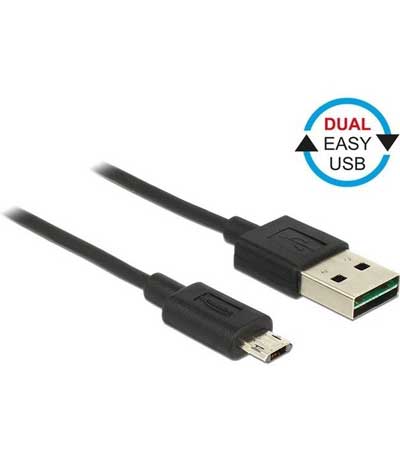 POWERTECH USB καλώδιο από USB 2.0 male σε USB Micro male, 3m