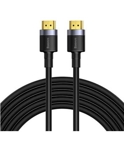 BASEUS καλώδιο HDMI 2.0 CADKLF-H01, 4k, 18Gbps, μαύρο, 5m