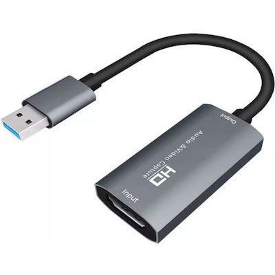 HDMI video capture card Z29, USB 3.0, 1080p, γκρι