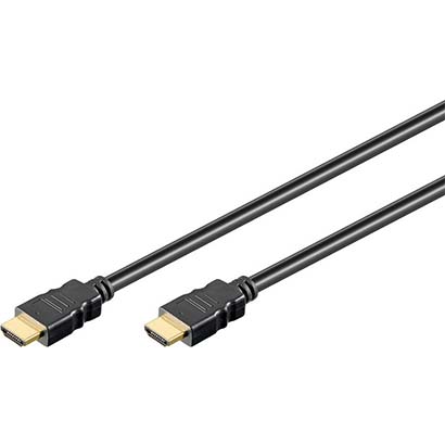 GOOBAY καλώδιο HDMI με Ethernet 51818, 4K 3D, 30AWG, 1m