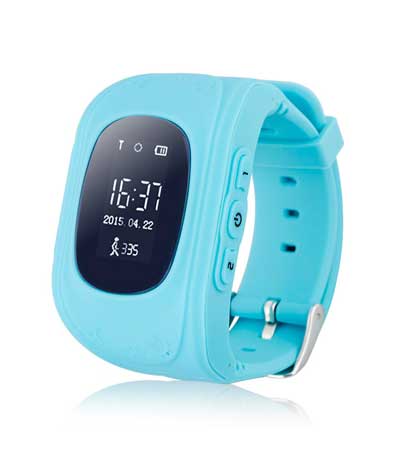INTIME GPS Παιδικό ρολόι χειρός IT-024, SOS_βηματομετρητής_μπλε