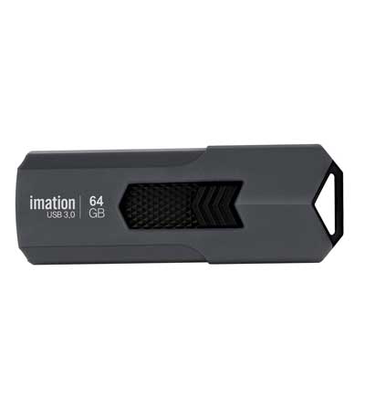 IMATION USB Flash Drive Iron KR03020023, 64GB, USB 3.0, γκρι