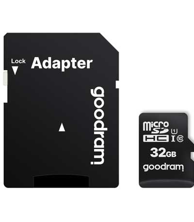 GOODRAM κάρτα μνήμης M1AA microSDHC UHS-1, 32GB, Class 10