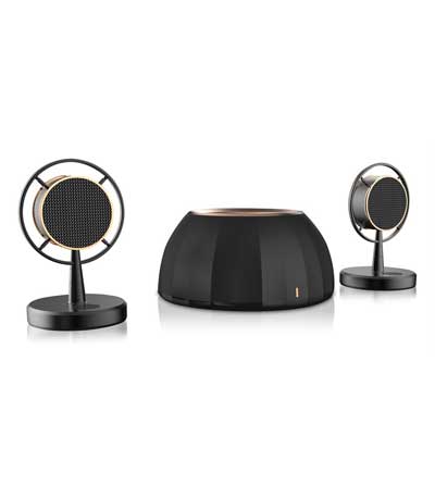 MICROLAB ηχεία MICMUSIC, 2.1ch, Bluetooth, 5W & 2x 2.5W, 3.5mm, μαύρα