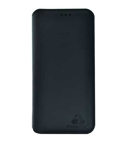 POWERTECH Θήκη Slim Leather για Huawei P20 Lite, μαύρη