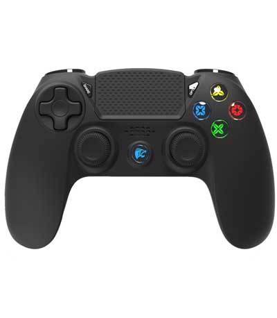 ROAR ασύρματο gamepad R300WB, με vibration, bluetooth, για PS4