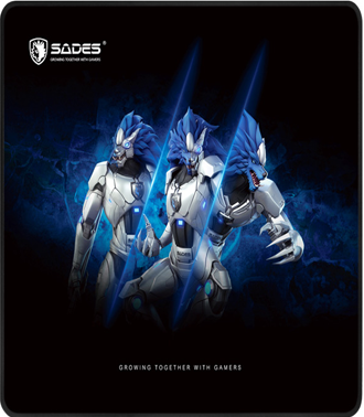 SADES Gaming Mousepad SA-P2 Frost, anti-slip, 450x400x3mm