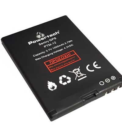 POWERTECH Μπαταρία SP-PTM12-BAT για κινητό τηλέφωνο Sentry GPS, 1000mAh