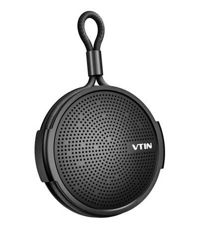 VTIN φορητό ηχείο VNBH221AC, bluetooth, IPX5, 4W RMS, 1000mAh, μαύρο