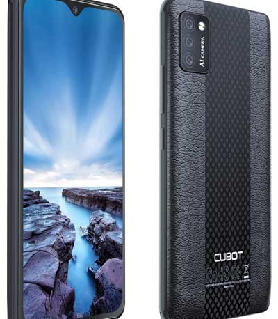 CUBOT Smartphone J8, 5.5", 2/16GB, Quad-Core, Android 10 Go, μαύρο