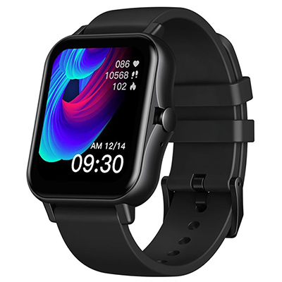 ZEBLAZE smartwatch GTS 2, 1.69", IP67, heart rate, ηχείο & mic, μαύρο