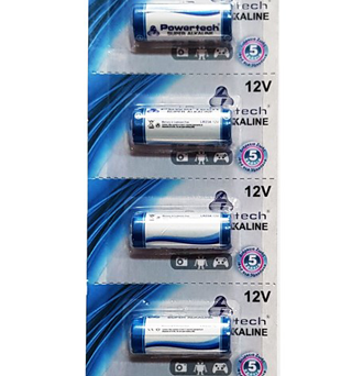 POWERTECH Super Αλκαλικές μπαταρίες PT-901 LR23A 12V , 1τεμαχιο