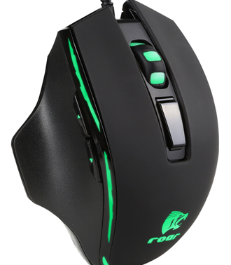 ROAR ενσύρματο Gaming ποντίκι RR54, Οπτικό, 3200 DPI, 6 πλήκτρα