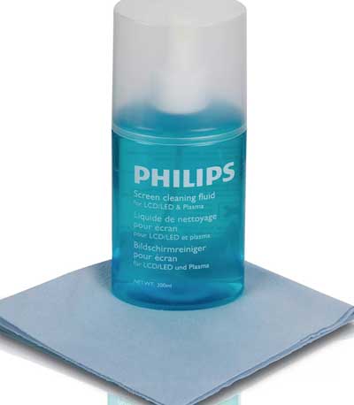 PHILIPS σετ καθαρισμού οθόνης SVC1116B-10, 200ml