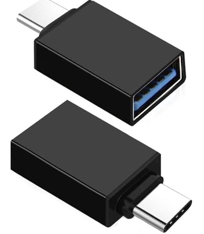 POWERTECH αντάπτορας USB 3.0 σε USB Type-C CAB-UC057, μαύρος