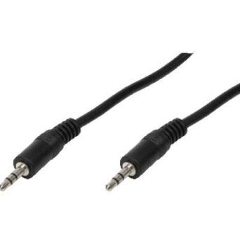 Cable Audio 2x3.5mm M/M 2m Logilink CA1050
