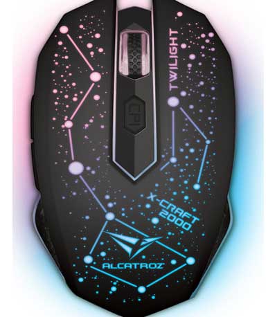 Alcatroz Ασυρματο Silent Gaming Mouse X-Craft Pro Twilight 2000