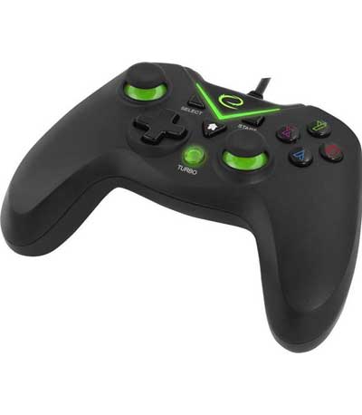 Esperanza EGG111K Captain USB Gamepad για PC/PS3/XBOX One/Android - Μαύρο
